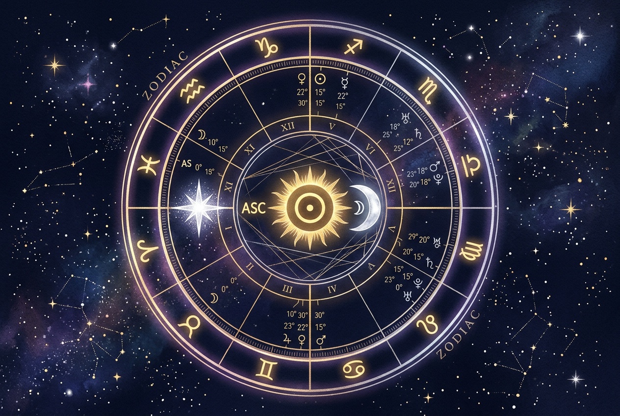 Understanding Your Natal Chart: More Than Just Your Sun Sign - Astrology guide by Cristina Balhui